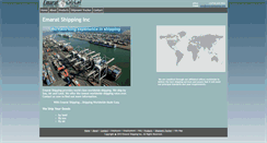 Desktop Screenshot of emaratshipping.com